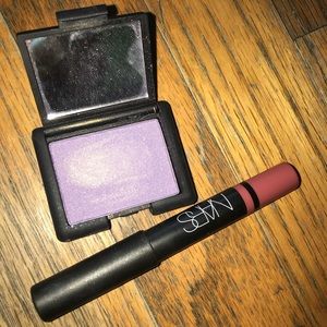 NARS mini eyeshadow and lippie